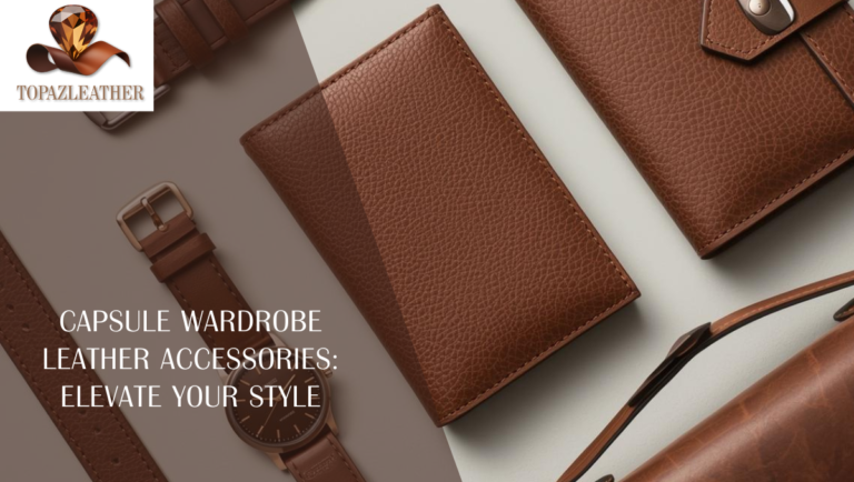 Capsule Wardrobe Leather Accessories: Elevate Your Style