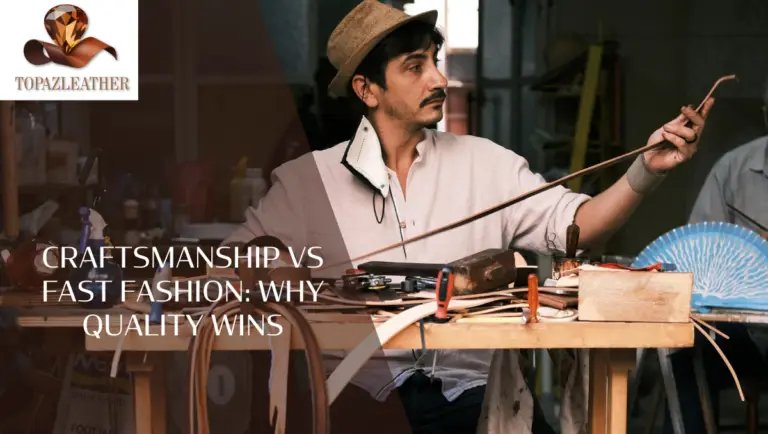 Craftsmanship vs Fast Fashion: Why Quality Wins
