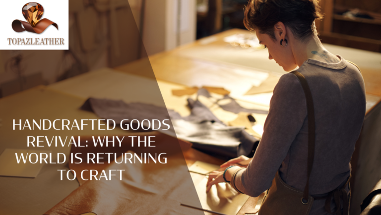 Handcrafted Goods Revival: Why the World Is Returning to Craft