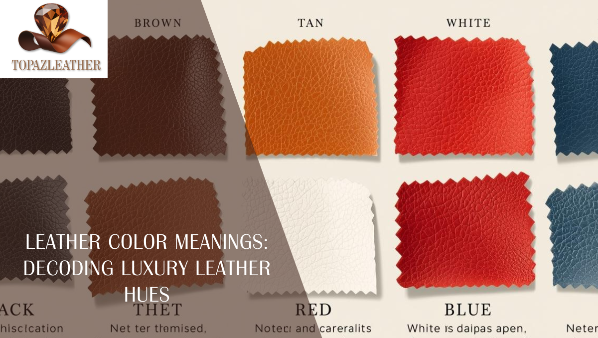 Leather Color Meanings