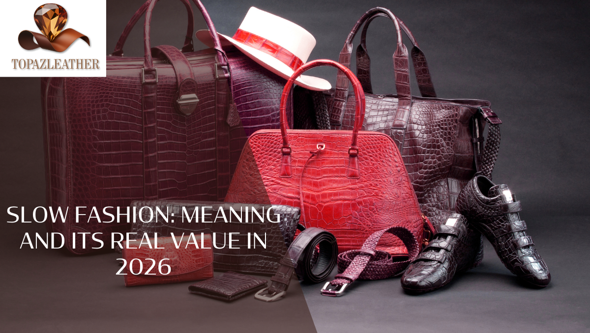 Slow fashion meaning