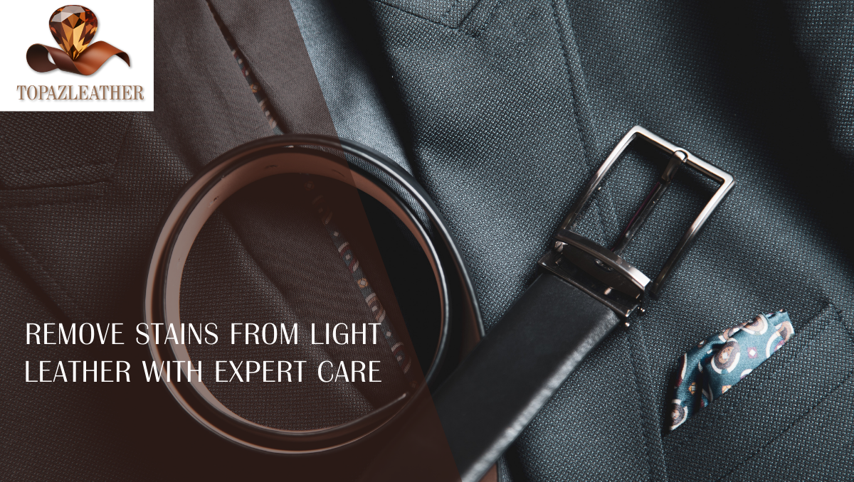 Remove Stains from Light Leather