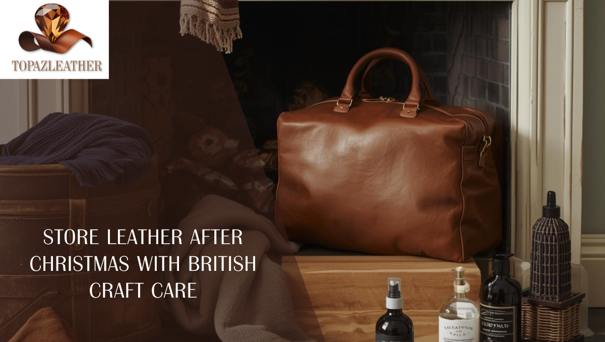 Store leather after Christmas