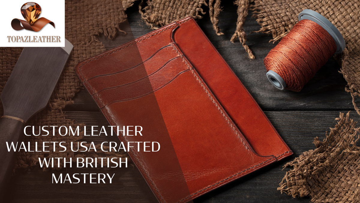 custom leather wallets USA