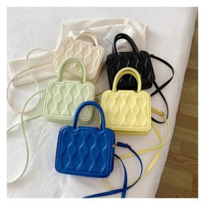 Bag Women Spring And Summer New Biscuit Bag Girl Texture Hand Carry Bag Good Hand Bag Messenger Bag