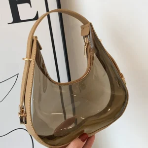 PU Leather PVC Shoulder Bag