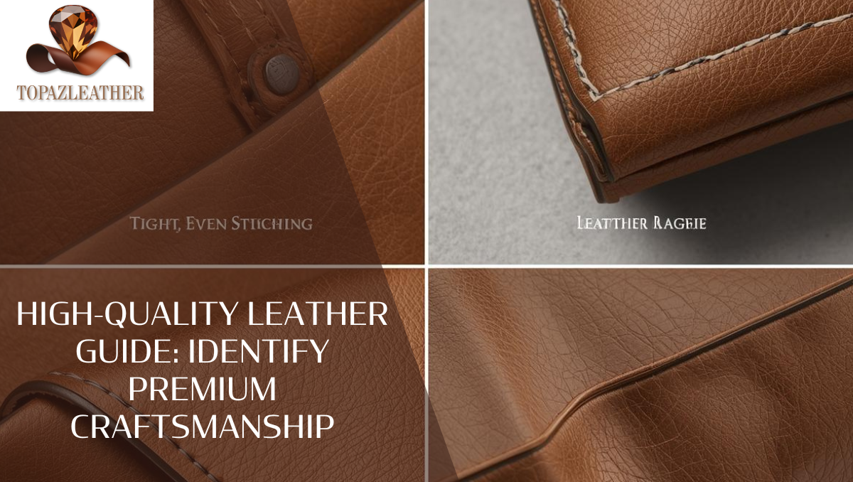 High-quality leather guide