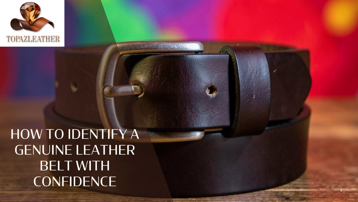How to identify a genuine leather belt with confidence
