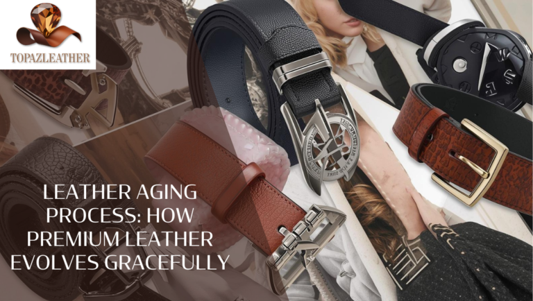 Leather aging process: How Premium Leather Evolves Gracefully