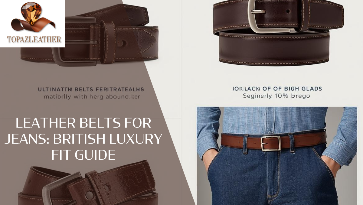 Leather belts for jeans,