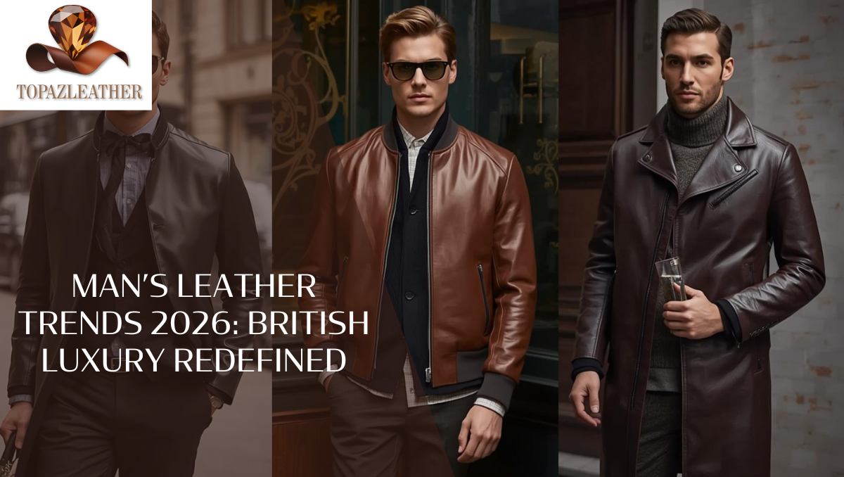 Man’s leather trends 2026