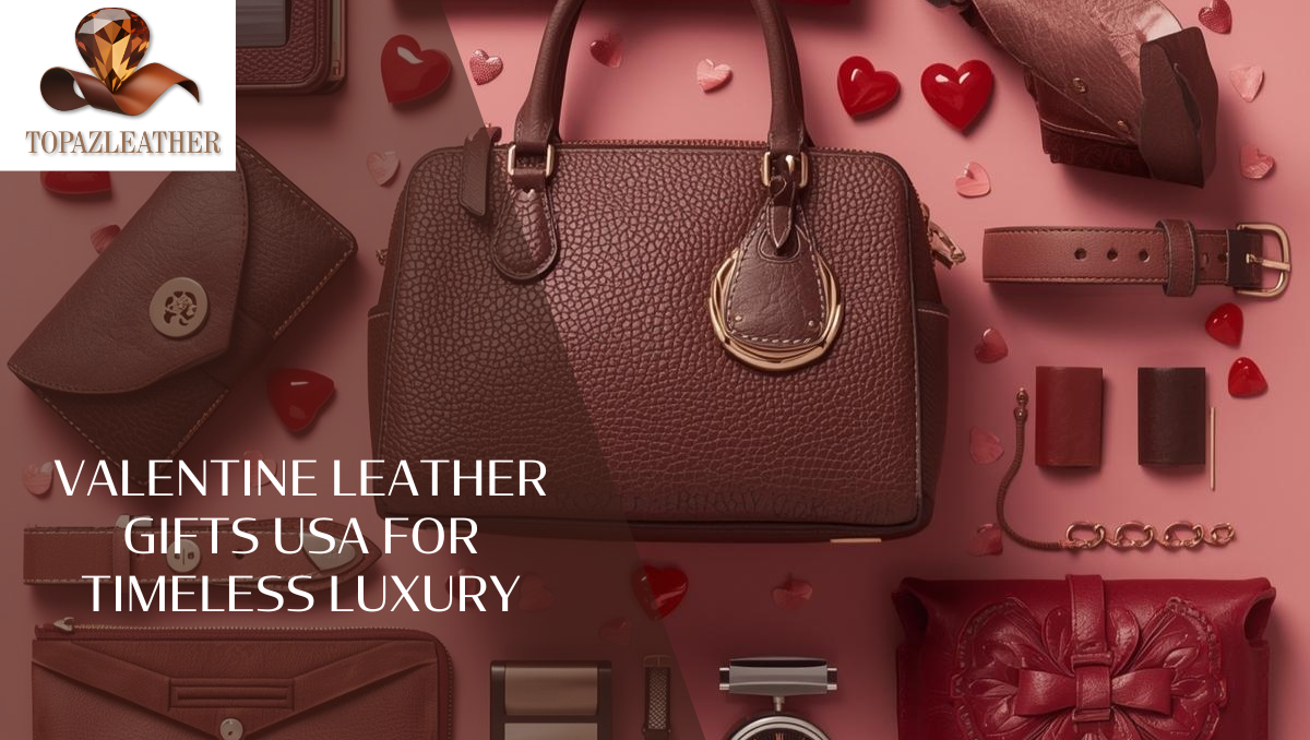 Valentine leather gifts USA
