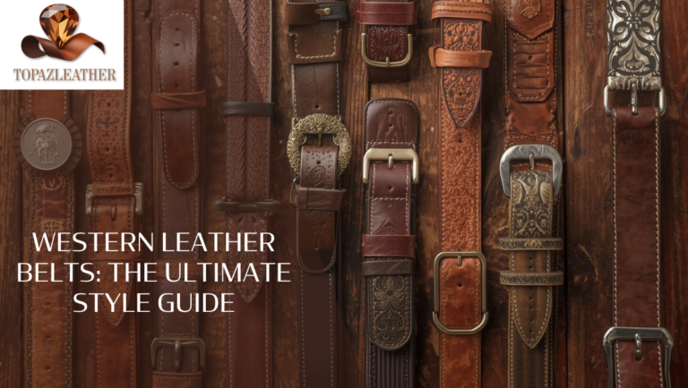 Western Leather Belts: The Ultimate Style Guide