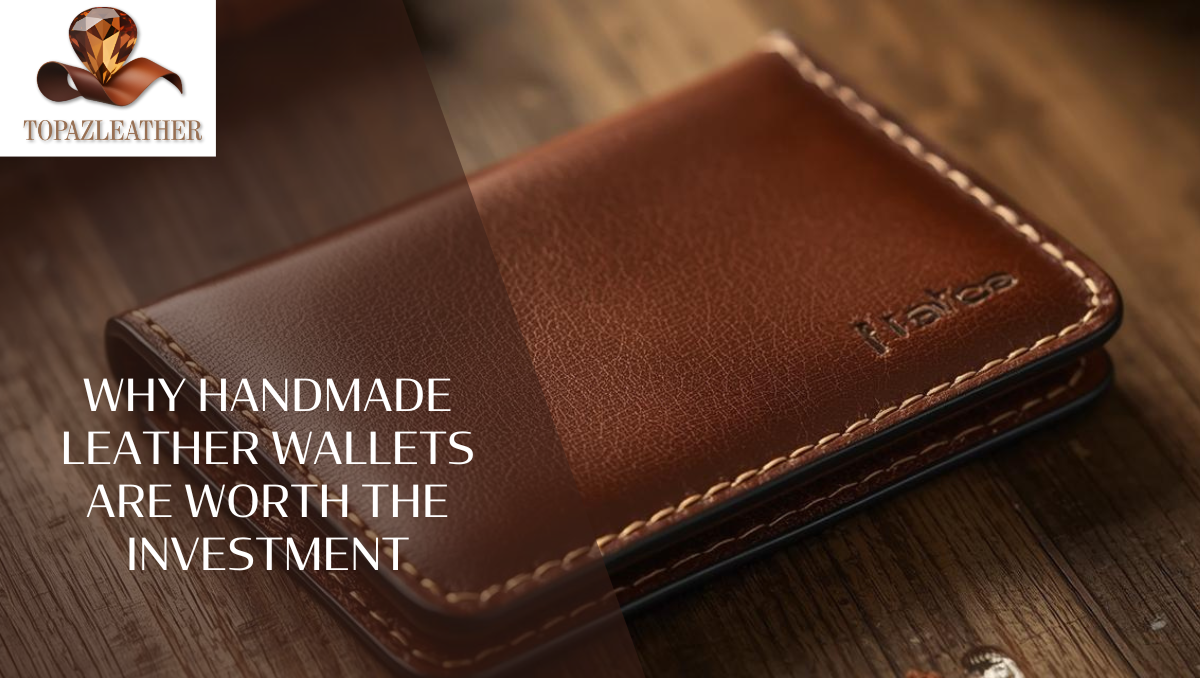 Handmade leather wallets from the UK