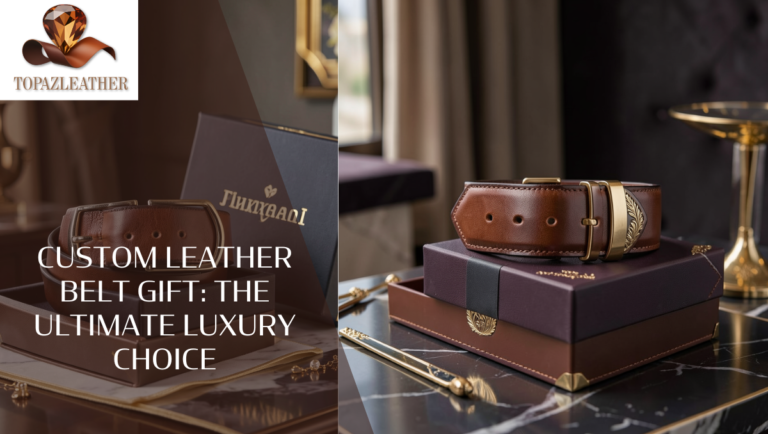 Custom leather belt gift: The Ultimate Luxury Choice