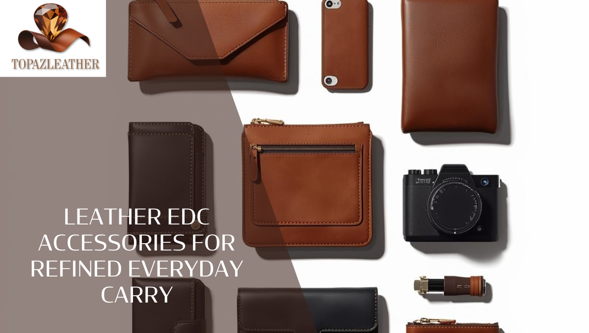 leather EDC accessories