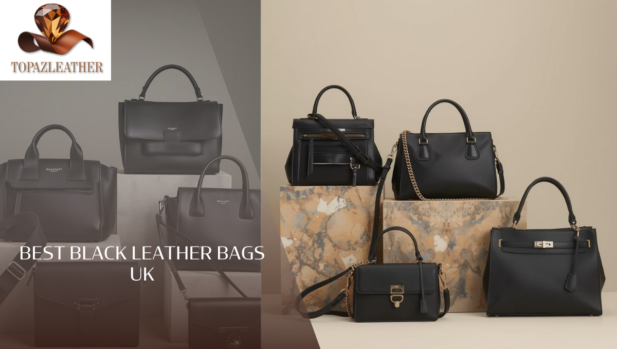 Best Black Leather Bags UK
