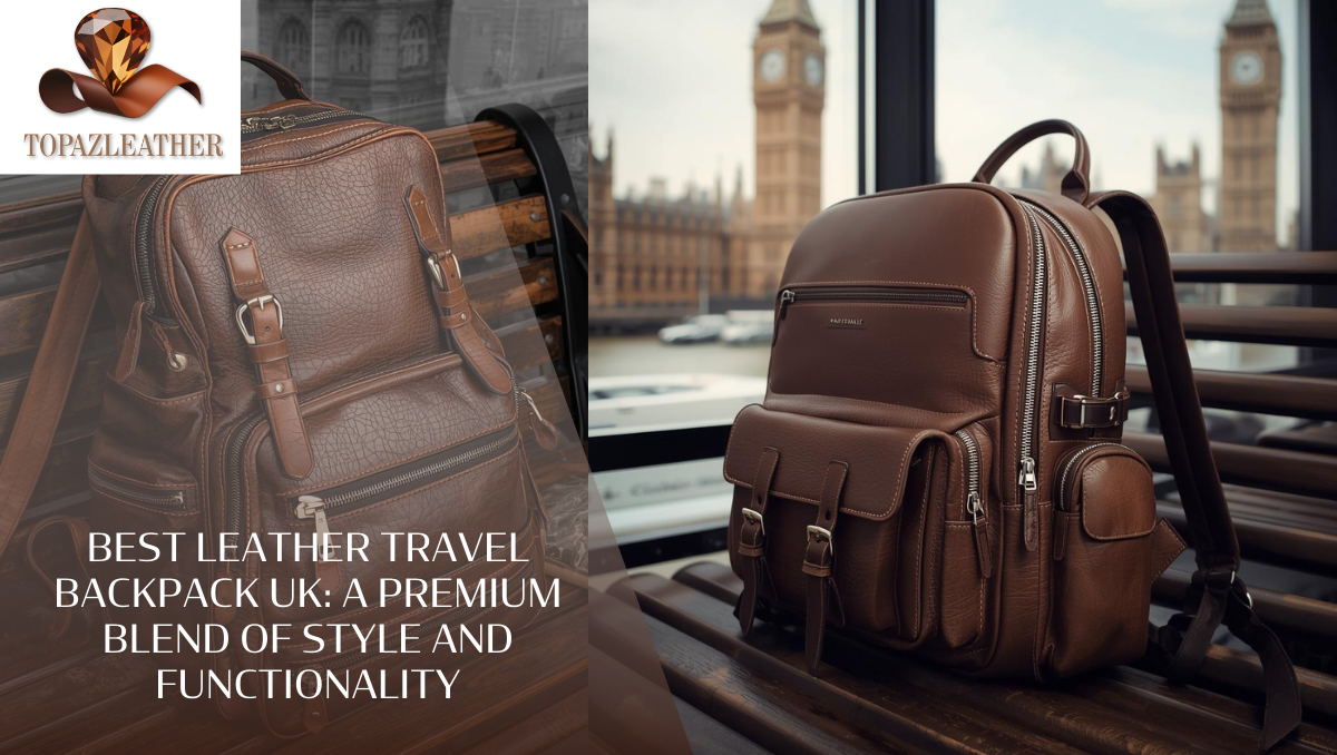 Best Leather Travel Backpack UK