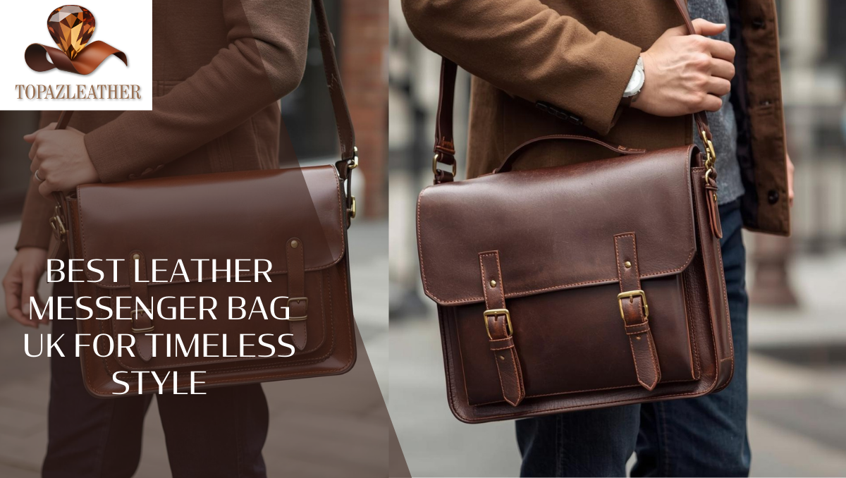 Best leather messenger bag UK