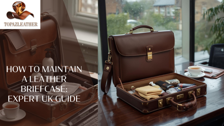 How to Maintain a Leather Briefcase: Expert UK Guide