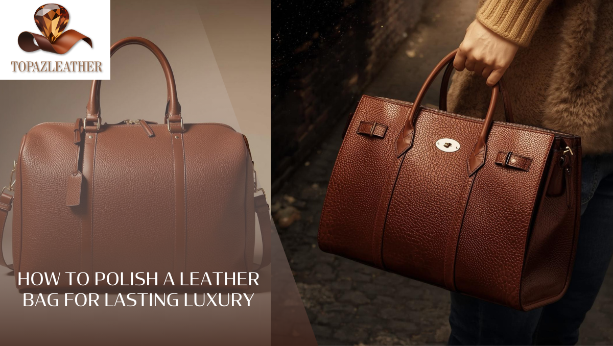 how to properly polish a leather bag