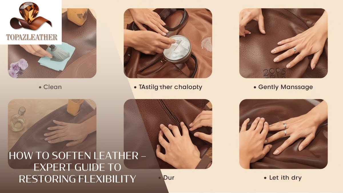 How to soften leather