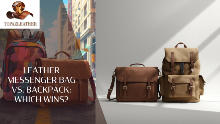 Leather Messenger Bag vs. Backpack: Which Wins?