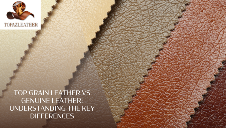 Top Grain Leather vs Genuine Leather: