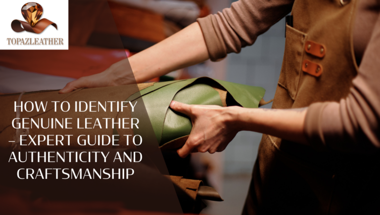 How to Identify Genuine Leather: Expert Guide