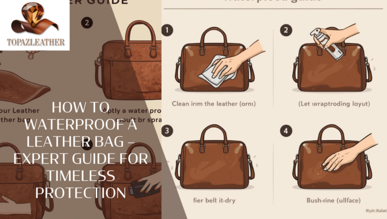 How to Waterproof a Leather Bag: Expert Guide
